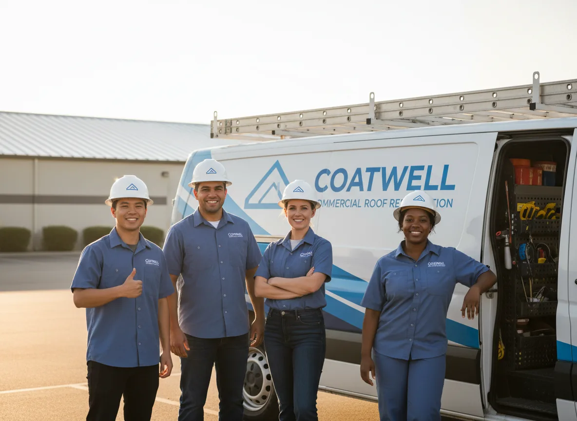 Commercial roof coating company in Jesse, WV